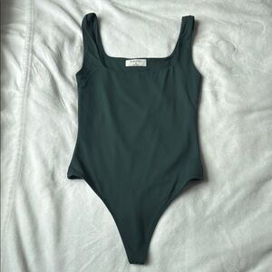 Dark Green Bodysuit Aritzia